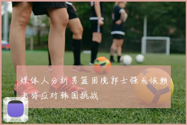 媒体人分析男篮困境郭士强或依赖老将应对韩国挑战